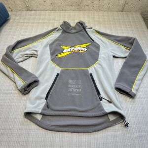 Ski-Doo Team BRP Racing Fleece Pullover Jacket Mens Small Y2K Motorsports